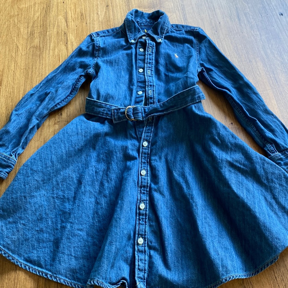 Girls Ralph Lauren denim dress